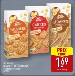 ALDI Sun Snacks Palmiers Feuilletés offre