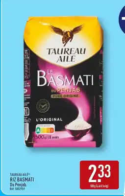 ALDI TAUREAU AILÉ RIZ BASMATI Du Penjab offre