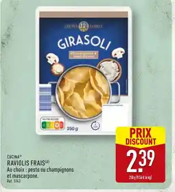 ALDI Cucina Nobile Raviolis Frais offre