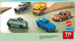 ALDI MATTEL 5 VÉHICULES MATCHBOX offre
