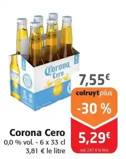 Colruyt Corona - cero offre