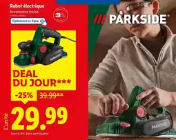 Lidl Parkside - robot électrique offre