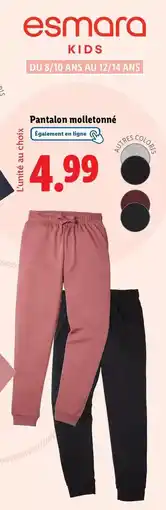 Lidl Esmara - pantalon molletome offre