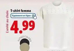 Lidl Esmara - t-shirt femme offre