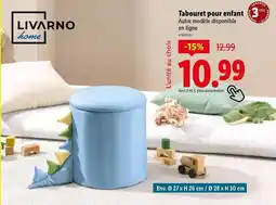 Lidl Livarno home - tabouret pour enfant offre