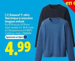 Lidl Esmara - chemise en mousseline offre