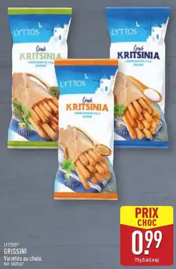 ALDI Lyttos grissini offre