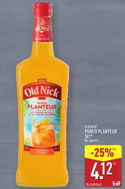 ALDI Old Nick Punch planteur 16° offre