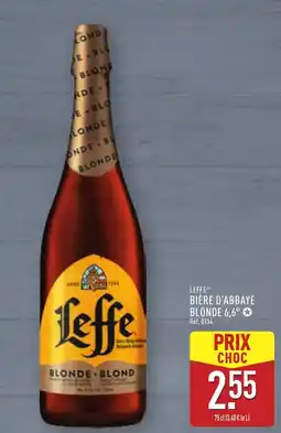 ALDI Leffe Bière d'abbaye blonde 6,6° offre