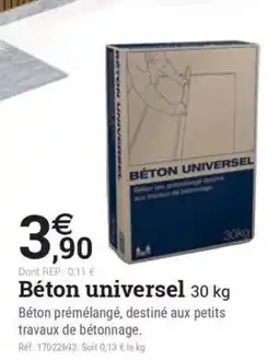Espace emeraude Béton universel offre