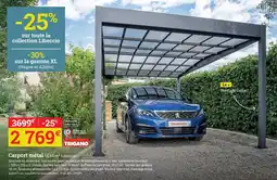 Espace emeraude Carport métal offre