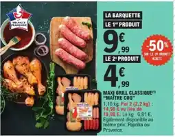 E.Leclerc Express MAITRE COQ Maxi grill classique offre