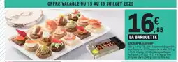 E.Leclerc Express 32 canapés traiteur offre