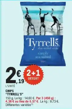 E.Leclerc Express TYRRELL'S Chips offre