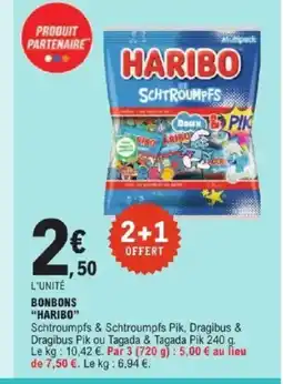 E.Leclerc Express HARIBO Bonbons offre