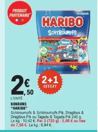 E.Leclerc Express HARIBO Bonbons offre