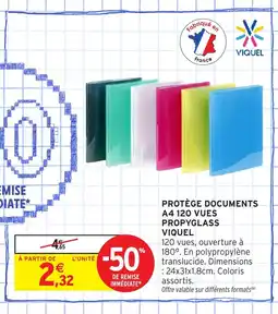 Intermarché Hyper Protège documents a4 120 vues propyglass offre