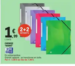 E.Leclerc Chemise hawaï offre