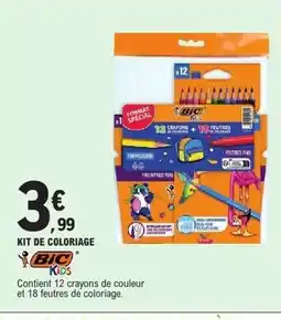 E.Leclerc BIC Kit de coloriage offre