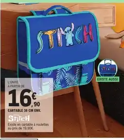 E.Leclerc STITCH Cartable offre