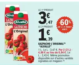 E.Leclerc ALVALLE Gazpacho l'original offre