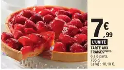 E.Leclerc Tarte aux fraises offre