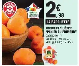 E.Leclerc Abricots filière offre