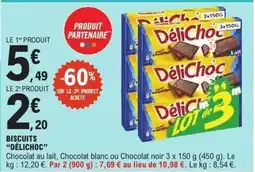 E.Leclerc DÉLICHOC Biscuits offre