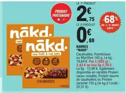 E.Leclerc NAKD Barres offre