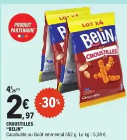 E.Leclerc BELIN Croustilles offre