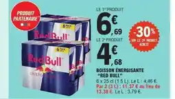E.Leclerc RED BULL Boisson énergisante offre