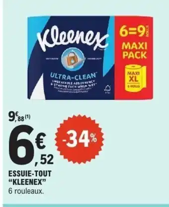 E.Leclerc KLEENEX Essuie-tout offre