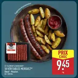 ALDI 18 VÉRITABLES MERGUEZ offre