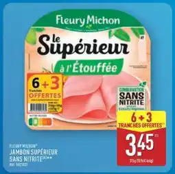 ALDI Fleury Michon Jambon Supérieur Sans Nitrite offre