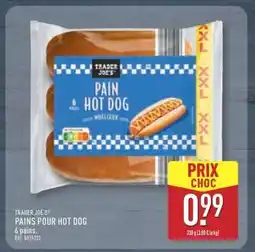 ALDI TRADER JOE'S PAINS POUR HOT DOG offre