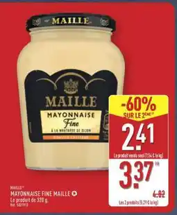 ALDI MAYONNAISE FINE MAILLE offre