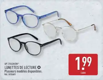 ALDI Lunettes De Lecture offre