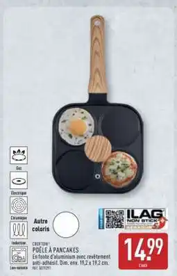 ALDI Poêle à pancakes offre