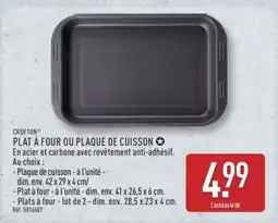 ALDI CROFTON Plat à four ou plaque de cuisson offre