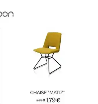 Xooon Chaise Matiz offre