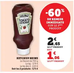 Hyper U HEINZ Ketchup offre