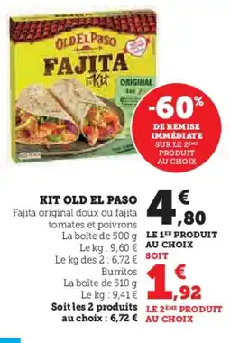 Hyper U OLD EL PASO Kit offre