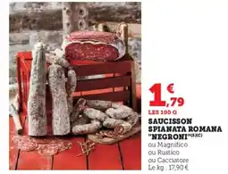 Hyper U NEGRONI Spianata romana offre