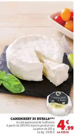 Hyper U Camembert di bufala offre