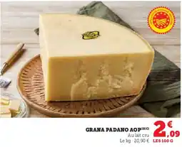 Hyper U Grana padano aop offre