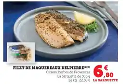 Hyper U Filet de maquereaux delpierre offre