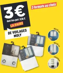 Centrakor De voilages moly offre