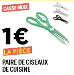 Centrakor Paire de ciseaux de cuisine offre