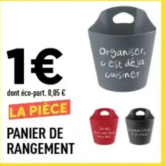Centrakor Panier de rangement offre