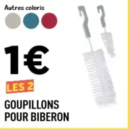 Centrakor Goupillons pour biberon offre